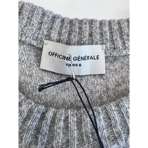 $789 officiate generale Manila Wool Sweater Size Large - Picture 3 of 14